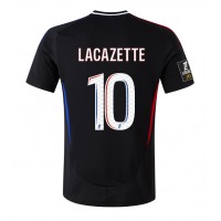 Olympique Lyonnais Alexandre Lacazette #10 Auswärtstrikot 2024-25 Kurzarm